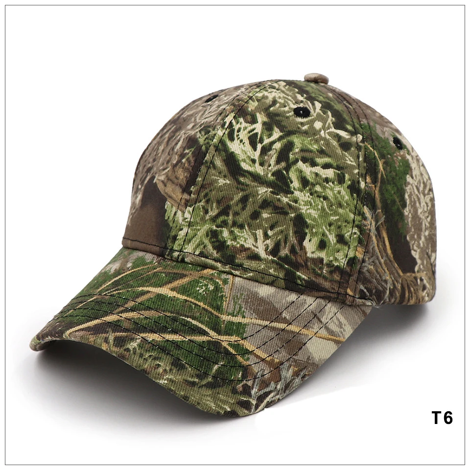 New Camouflage Hunting Fishing Sporting Outdoor Baseball Cap Camo Caps For Man Adjustable 14 colors
