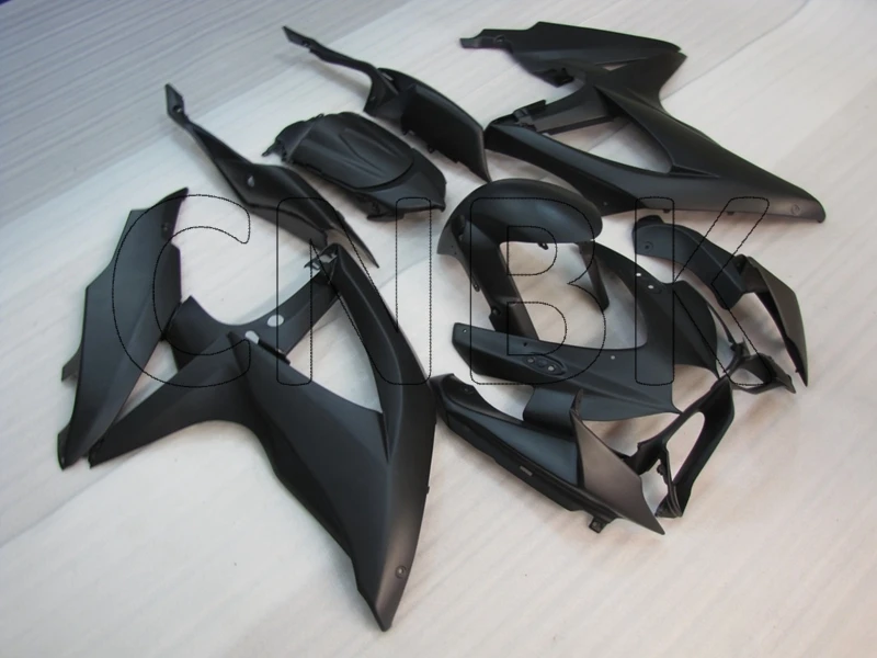 Для GSXR750 09 10 кузов GSX-R750 08 10 черное тело Наборы для Suzuki GSXR750 2008-2010 K8 тела Наборы