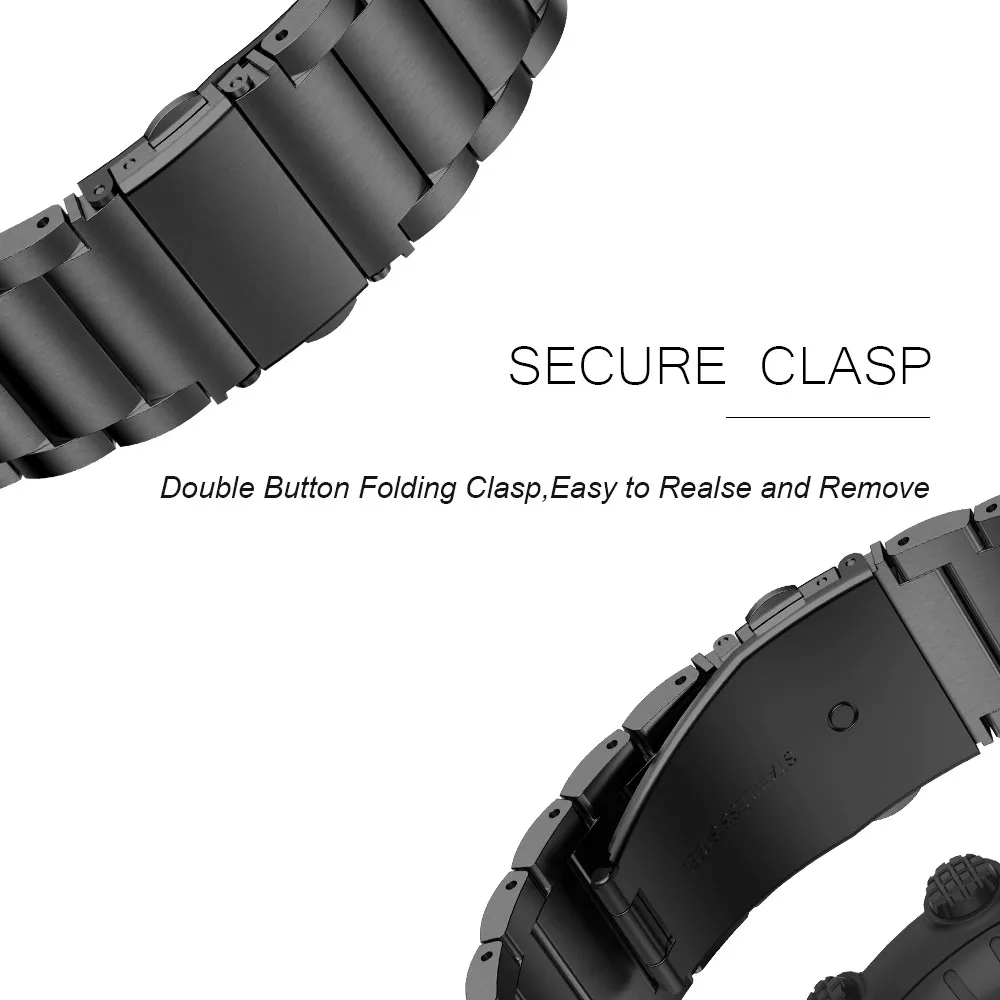 Высококачественный ремешок из нержавеющей стали для Suunto, сменный металлический браслет для Suunto, аксессуары для часов