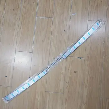 

stainless steel Rear Bumper Protector Sill Trunk Rear guard Tread Plate for Citroen C-Elysee 2014-2019