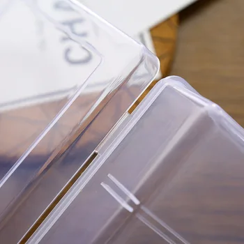 

Large-capacity Plastic Transparent Storage Collections Container Box Case Props