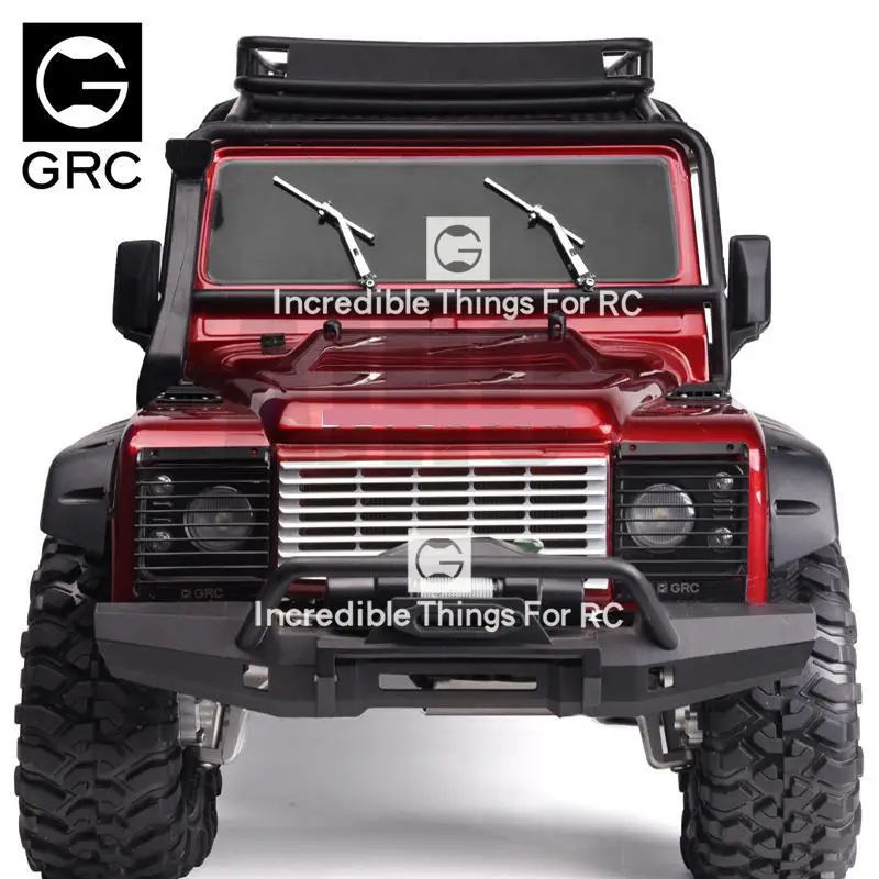 INJORA Metall-Fenstergitter Für TRX4 RC Crawler - Echtes Upgrade Für Deinen 1/10 Modell-LKW