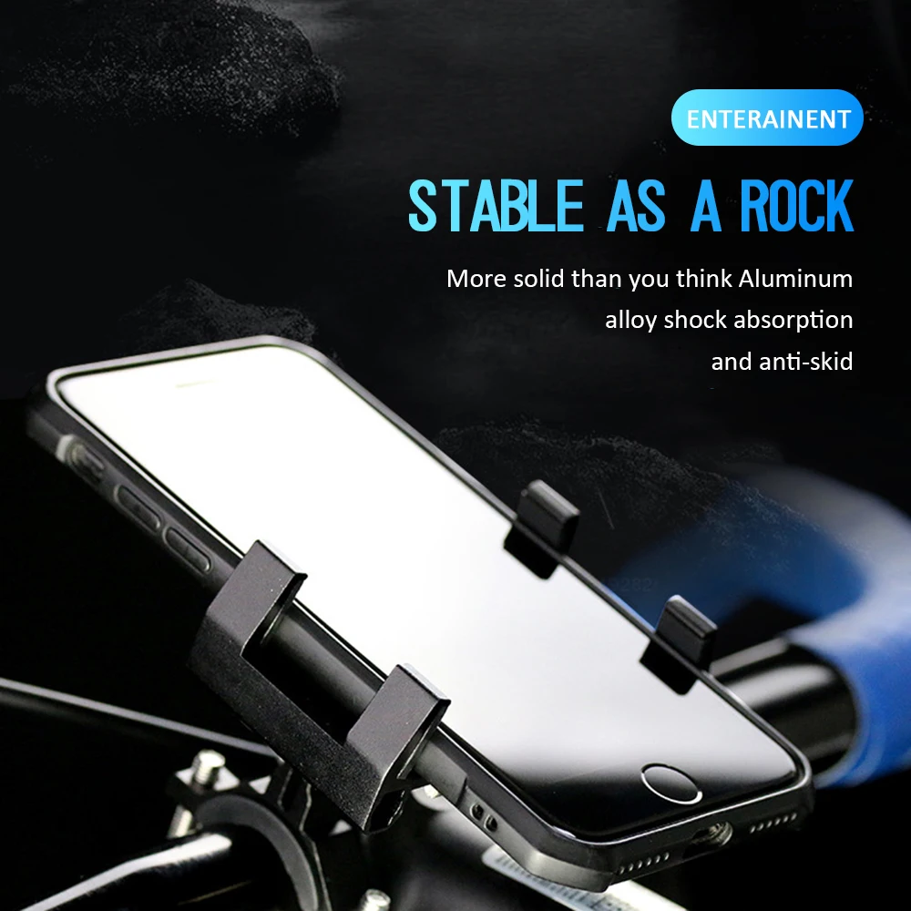 Инновационный велосипед из алюминиевого сплава держатель для телефона для всех мобильных телефонов gps Держатель крепеж на велосипед велосипедный кронштейн