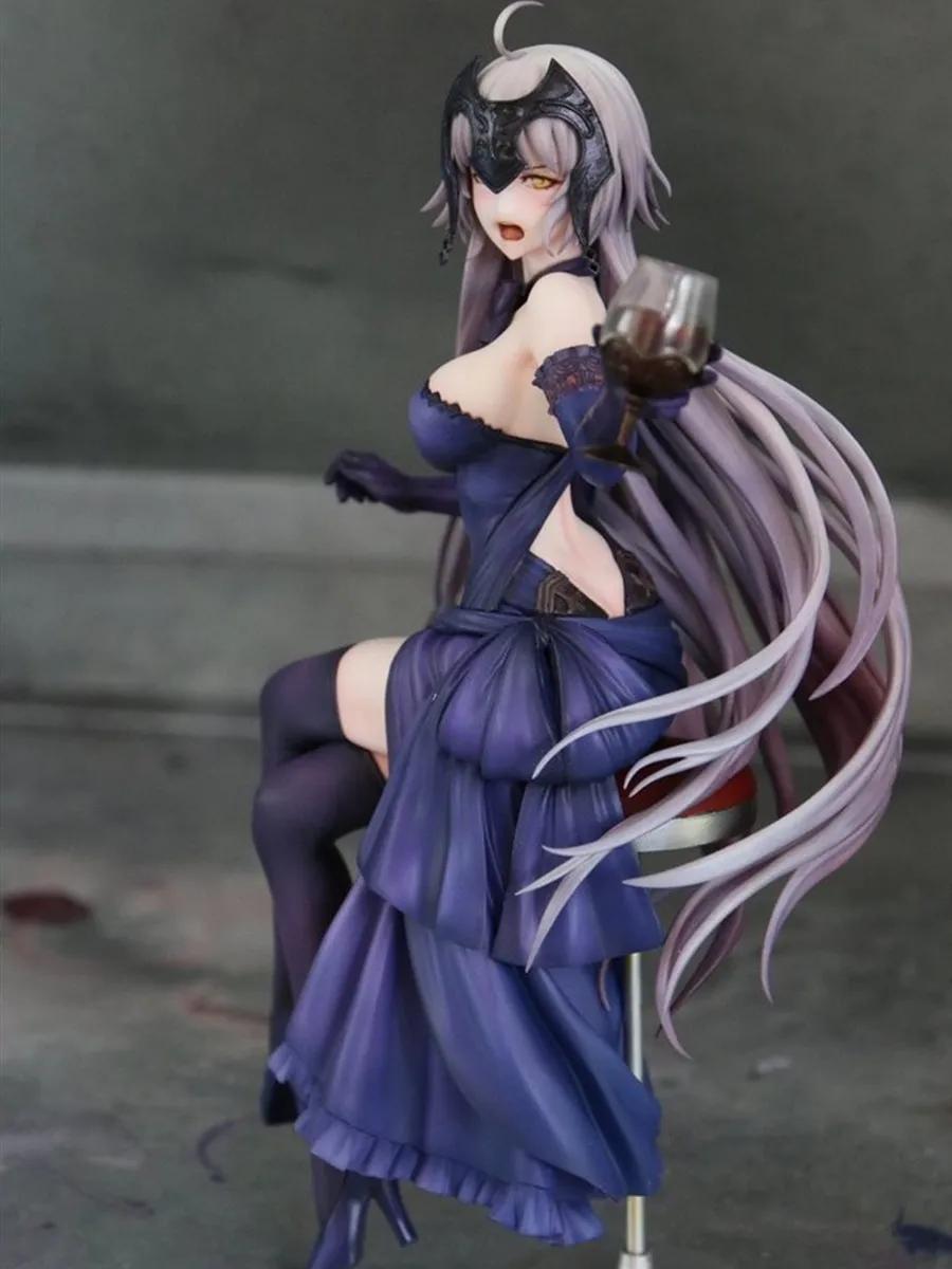 Аниме сексуальные фигурки девушка FGO Fate Stay Night Жанна д 'Арк бар вер. ПВХ фигурка Коллекционная модель украшения игрушки 1/6 D636