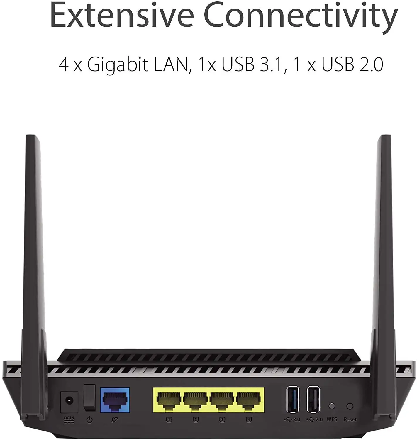 ASUS RT AX56U AX1800 WiFi 6 двухдиапазонный роутер пожизненная интернет безопасность с