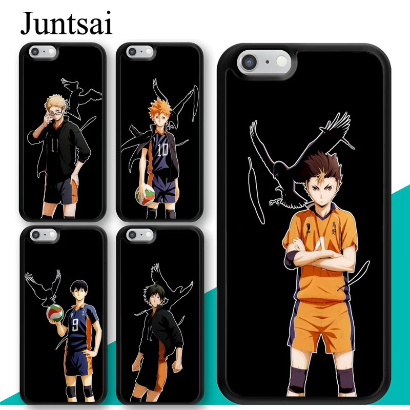 Haikyuu! Karasuno волейбольная команда Чехол для iphone 11 12 Pro Max mini XR XS MAX X 5S SE 2020 6S 7 8 Plus