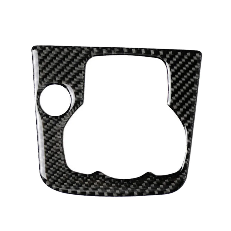 Карбоновое волокно приборной панели коробка переключения передач рамка Накладка для Mazda 3 Axela 2013-16