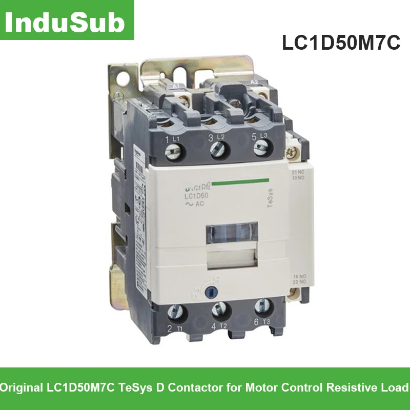 

LC1D50M7C Original TeSys D Contactor for Motor Control Resistive Load