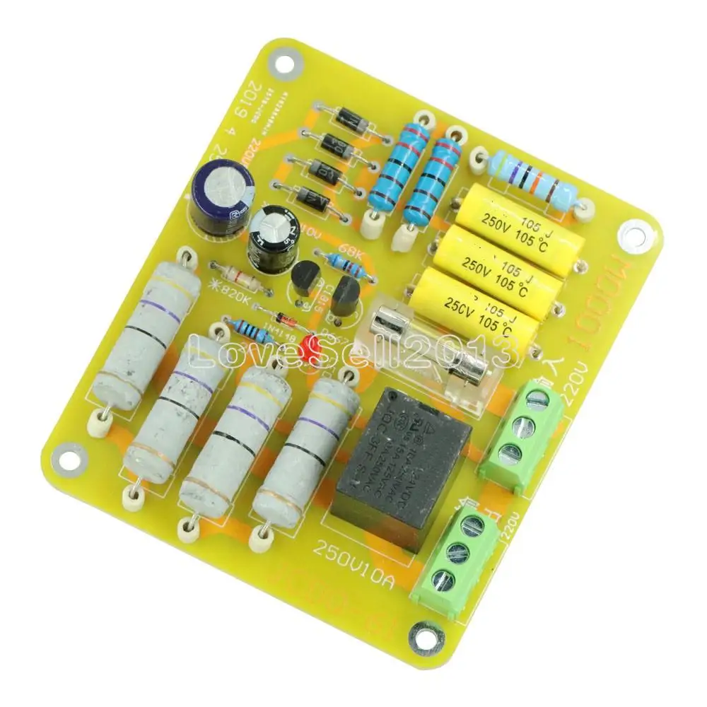 

1000W 220V Power Amplifier Protection Board Power Delay Soft Start Circuit DIY