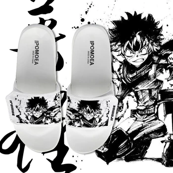 

Summer Home Slippers My Hero Academia Man Slippers Japanese Cartoon Slipper Anime Pantufa Zapatillas
