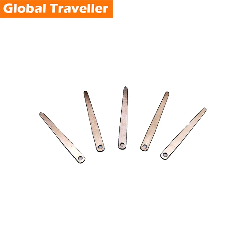 8 pieces saxophone Leaf spring pieces saxophone left hand side keys Leaf spring pieces saxophone neck Leaf spring pieces