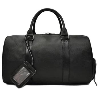 

Travel Bag Men Leather Overnight Bag Hand Luggage Men Weekend Bag Business Men