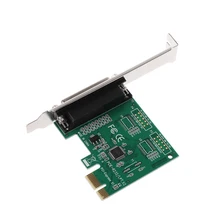 Plug And Play высокоскоростной 25pin Express Card адаптер компоненты принтера прочный надежный конвертер части аксессуар PCI-E К LPT