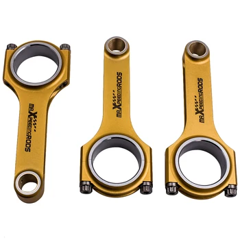 

4340 MSR Titanizing Connecting Rods Conrods For BMW F45 F46 F48 F55 F56 F60 1.5T 3 cylinder 3PCS