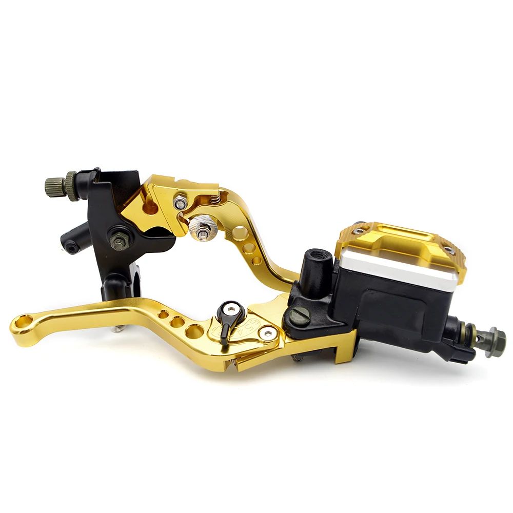 NJ-002-JIN Тормоз мотоцикла сцепления насос рычаг гидравлический для Honda adv 150 dax dio crf cb 300r cb750 cb1000r Африка Твин crf1000l cb600f - Цвет: NJ-002-JIN