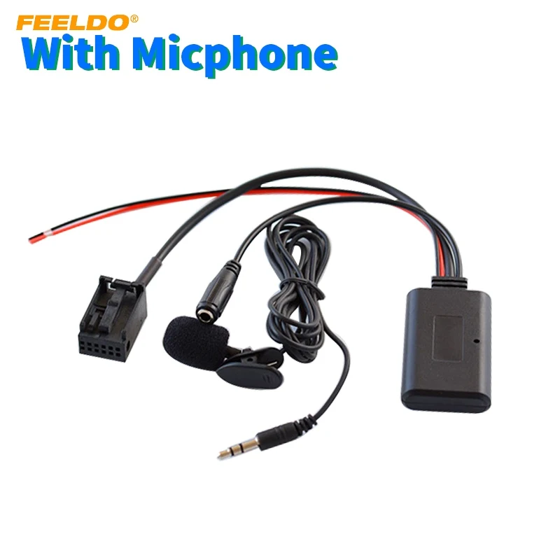 FEELDO автомобильный аудио беспроводной Bluetooth приемник Aux адаптер для OPEL CD30/CDC40/CD70/DVD90