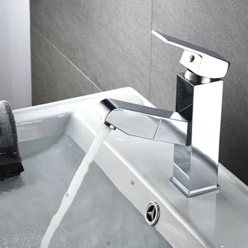 

Cold Hot Mixer Faucet Pull out Sprayer Retractable 60cm Water Pipes Cleaning