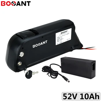 

For SAMSUNG 35E 18650 cell 52V 10Ah 600W electric bike battery 14S 48V 52V 350W lithium ion battery pack with 2A charger