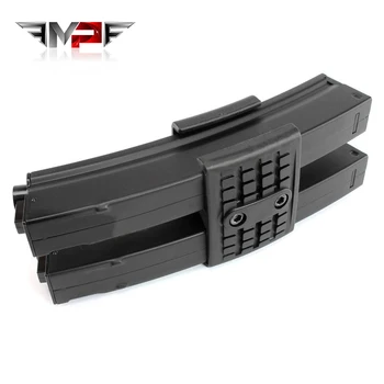 

Wadsn Airsoft Tactical MP5/MP5K Double Mag Clamp Holder Nylon mp5 Magazine for Gun Refile Hunting Gun Accessoorries