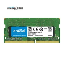 

Crucial DDR4 RAM Memory Notebook So-dimm 8GB 4GB 16G 2400MHZ 2666MHZ 2133MHZ 1.2V For Laptop