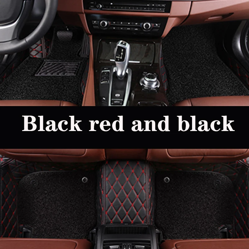Double Layer Car Floor Mats for MG ZS EV MG3 MG5 MG6 MG7 GT HS RX5 Car
