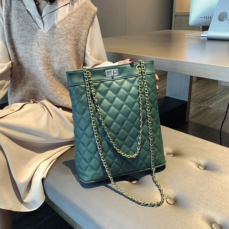 

High Quality Chain Crossbody Bags for Women Bag New Fashion Ladies Shoulder Bag Luxury Designer Female Handbags Casual Tote Bags