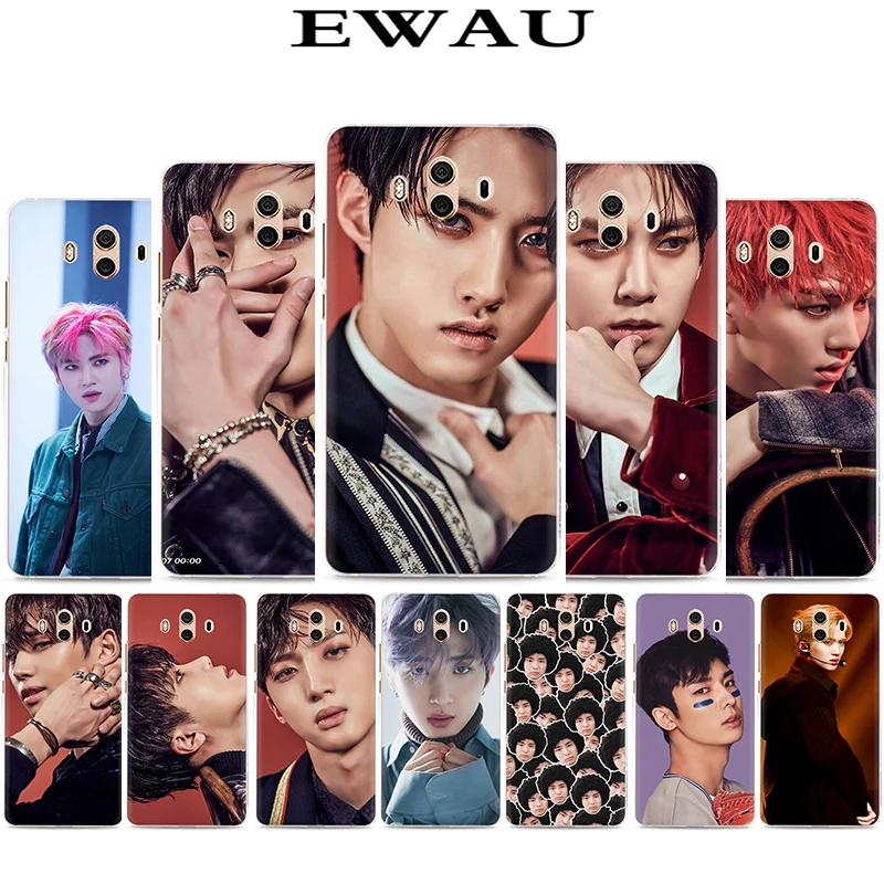 

EWAU Pentagon Yan An Hard Phone Cover Case for Huawei Y5 Y6 Y7 Y9 Mate10 20 Lite pro Nova 2 3 5 i