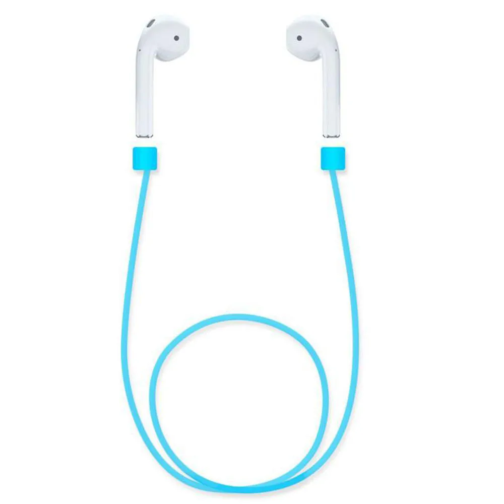 Силиконовый защитный чехол+ провод против потери для Apple для airpods 8,29
