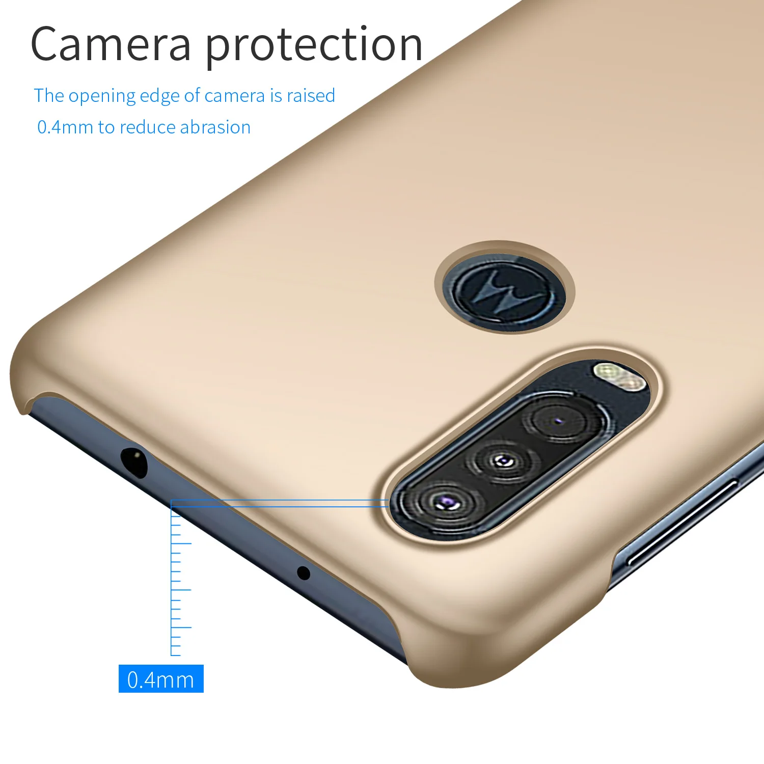 Чехол для Motorola Moto One Action, Роскошный Матовый Жесткий чехол из поликарбоната для Motorola Moto One Vision, задняя крышка XT1941, защитный чехол