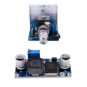 

Digital o Amplifier DIY Dual-Channel Module with XL6009 3-32V to 5-35V DC-DC Adapter Booster Circuit Board Module