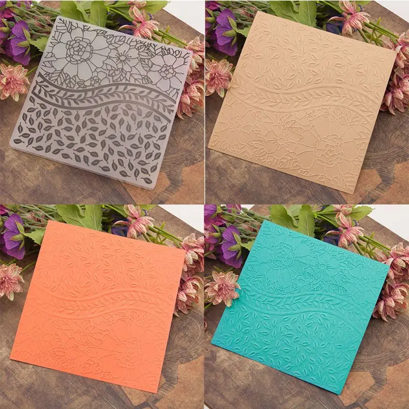 

15pcs Embossing Folder Template + 2pcs Seal Stamp + Cutting Dies Stencil Set DIY Scrapbooking Embossing Craft Q84D