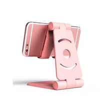 Support général pliable en plastique pour tablette de bureau et téléphone, charge paresseuse, son secouant en direct