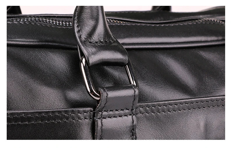 15,6 дюймов Сумка для ноутбука кожаный портфель s мужской деловой портфель из натуральной кожи Портфель s Мужская сумка Sac основной Bolso Hombre