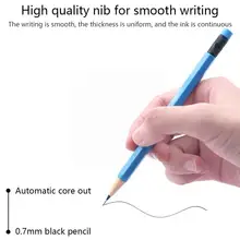 Crayon éternel pour enfants, 0.7mm, entièrement automatique, Constant, Kawaii, pour croquis, écriture, peinture, papeterie, outils, Sch T9g8