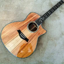 41 дюймов Chaylor 916 КоА акустической гитары, Заводская ушка эбони дерева КОА Гитары