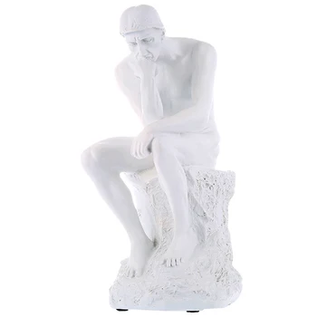 

The Thinker Le Penseur Thinkers art Resin Crafts, Artworks Decoration, Character Sculpture European Style Home Decoration