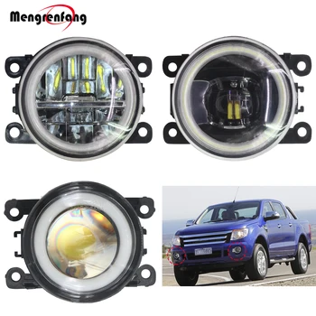 

2 X Car Fog Light LED Halo Ring Angel Eye Daytime Running Lamp 12V High Bright For Ford Ranger 2005-2015