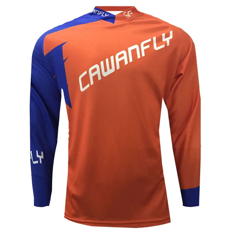 CWF Cross-max Team футболка с длинным рукавом для гонок на мотоцикле Mococross MX MTB Terre DH Jersey