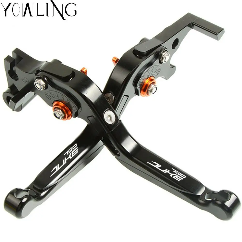 Brake Clutch Levers Для KTM 790 DUKE мотоциклетные Рычаги Тормозная система сцепления крышка моторного масла крышки ручки концы радиатора Защитная крышка Duke790 - Цвет: Brake Clutch Levers