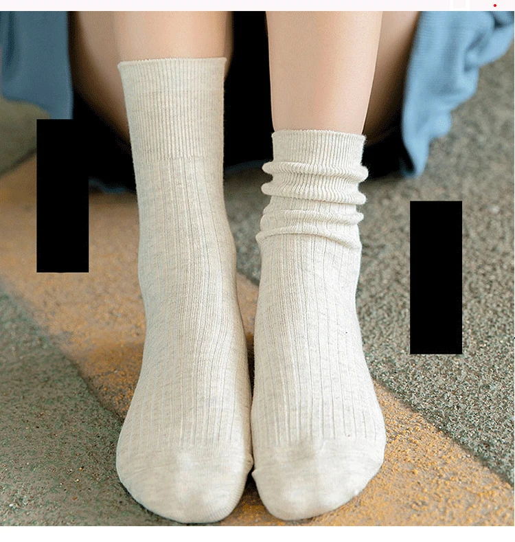 Женские носки модные короткие однотонные женские носки Осенние новые Нескользящие дышащие дезодорант удобные длинные носки для женщин