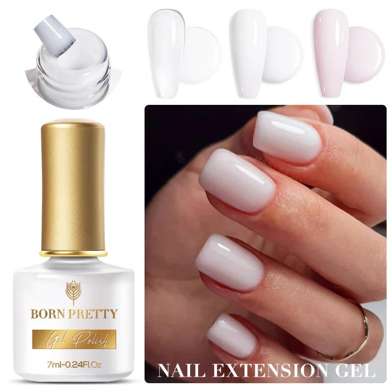 Гель-лак для наращивания ногтей самовыравнивающийся 7 мл | Красота и здоровье