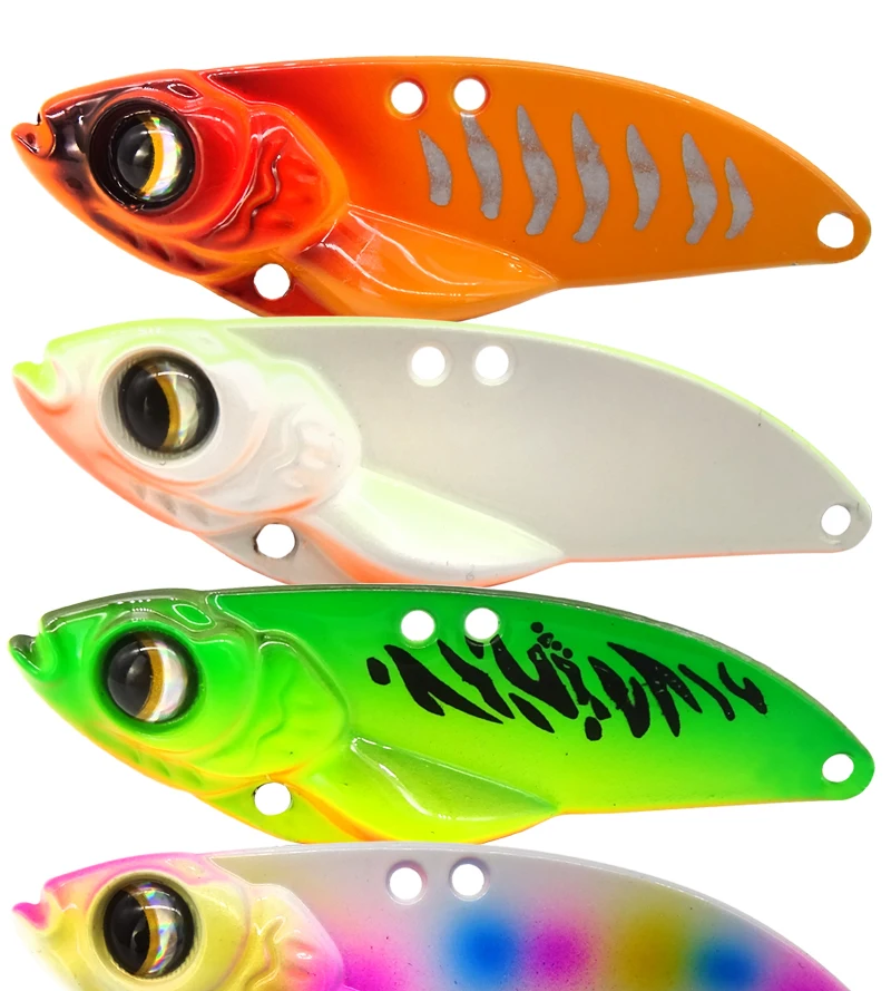 1 шт. 3D Металлические Vib приманки 6 10 15gFishing приманка vivid Vibrations ложка Isca твердая приманка бас Cicada Crankbait VIBE воблер Спиннер
