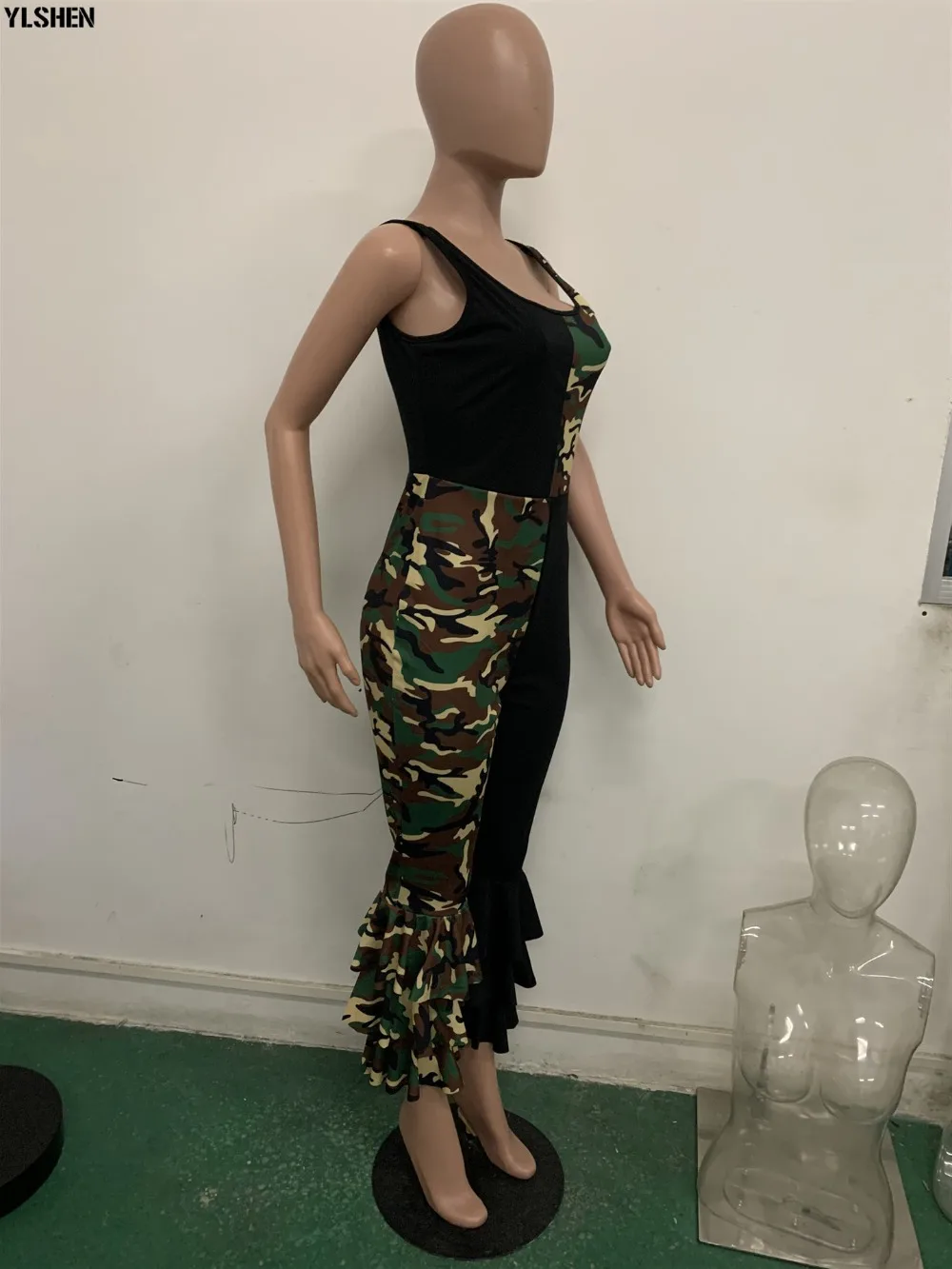 Fashion Ladies 2020 New Jumpsuit African Clothes Ankara Style Robe Africaine Femme Dashiki Jumpsuits Ethnic Sexy Dress For Women 04