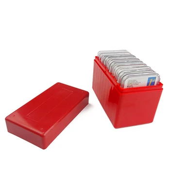 

10 Coin Capacity Storage Box Red Case Holder Slab Commemorative coin box For PMG TACC PCGS PCCB