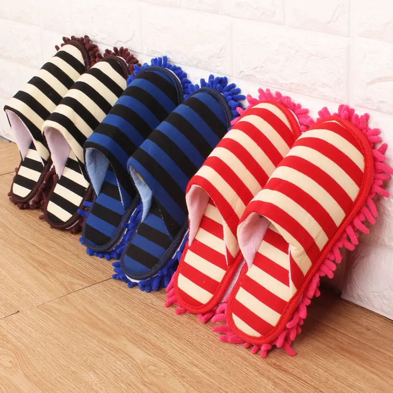 

Multifunction Floor Dust Cleaning Slippers Shoe Lazy Mopping Shoes Mop Caps House Home Clean Cover Wipe Shoes Cleaning Tool