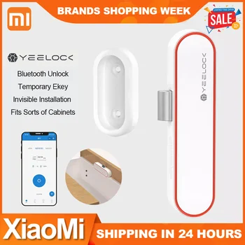 

Original Xiaomi MIjia YEELOCK Smart Drawer Cabinet Lock Keyless Bluetooth APP Unlock Anti-theft Child Safety Drawer Lock
