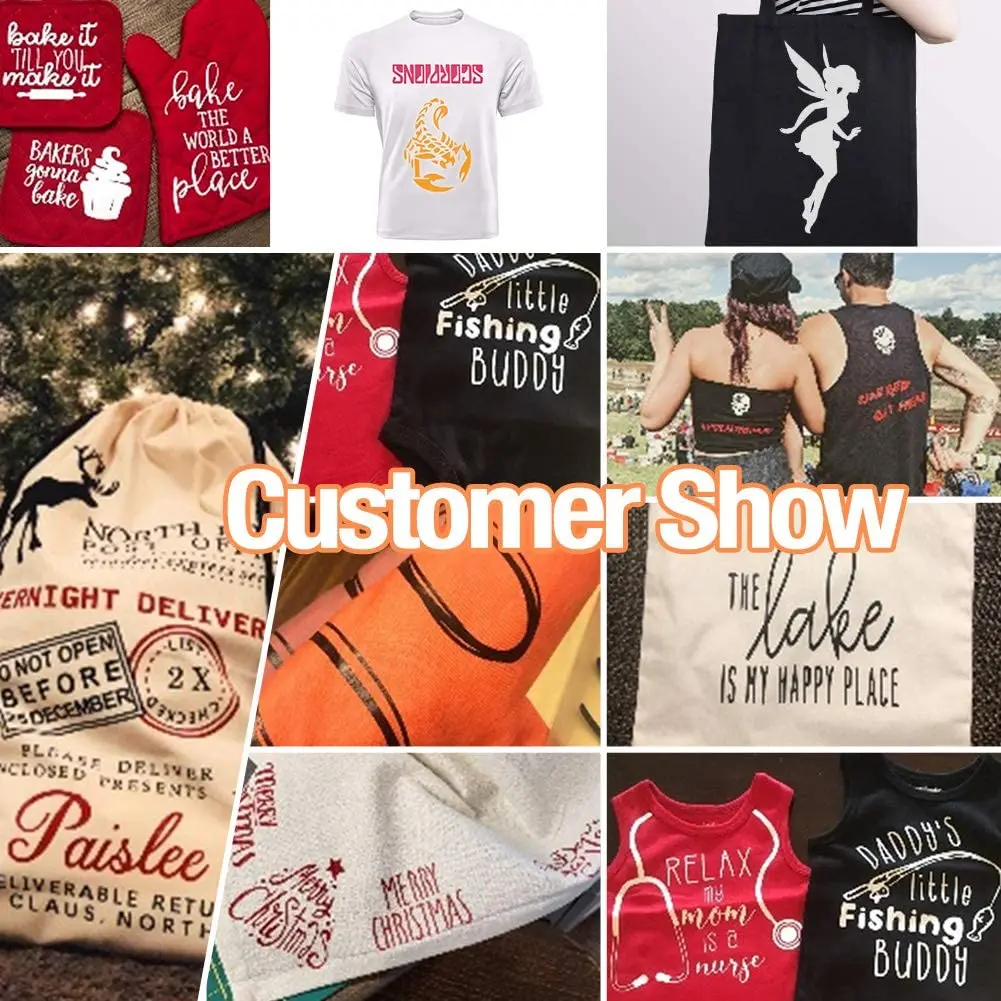 Heat Transfer Vinyl 1 Roll 12"x40"/30.5x50/100/150cm Stretch Matte PU Cutting Heat press Iron-on HTV T-Shirt