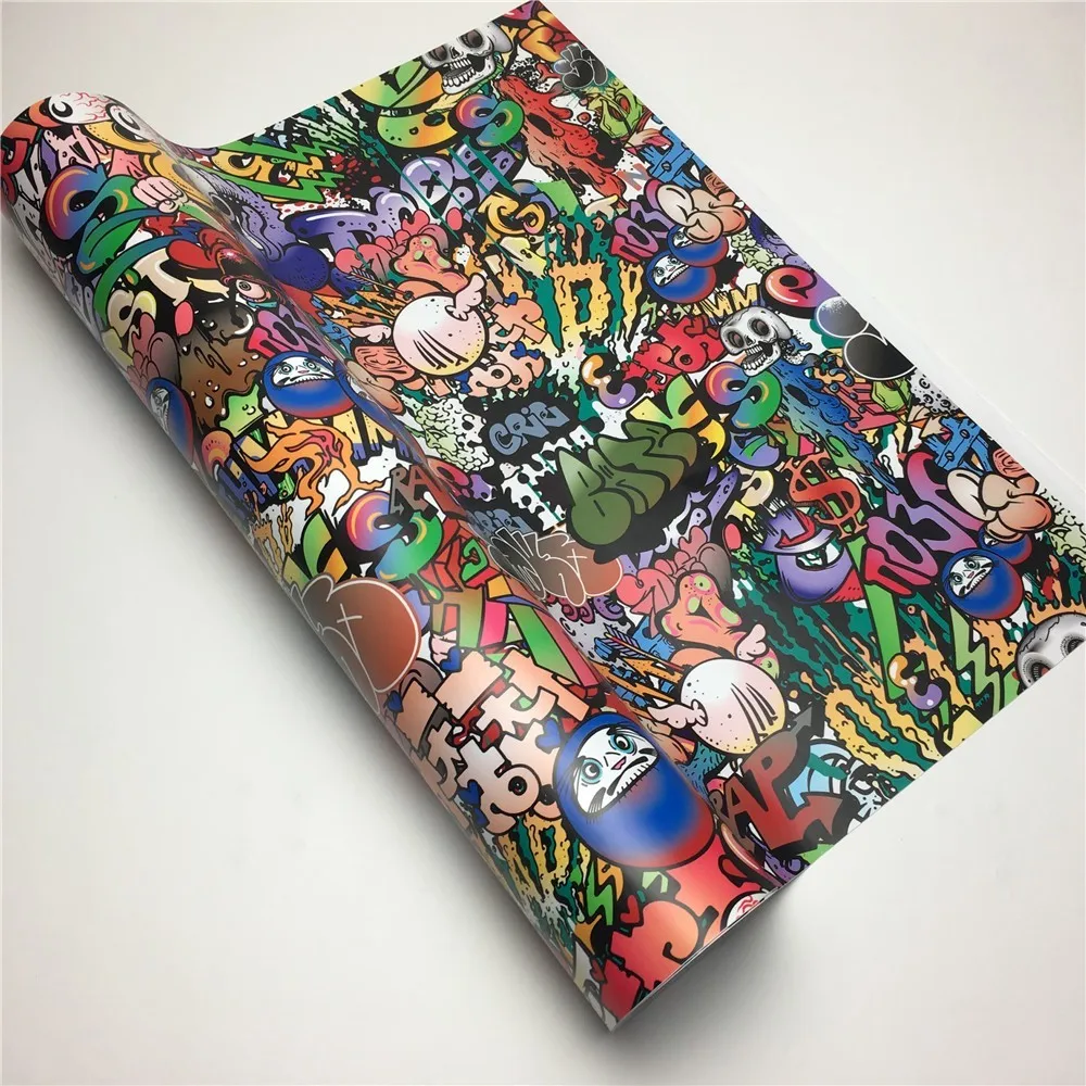 HD JDM Hellaflush виниловая наклейка Bomb wrap Автомобильная наклейка s Camo виниловая автомобильная пленка ping пленка для автомобиля ноутбука компьютера - Название цвета: JDM 2