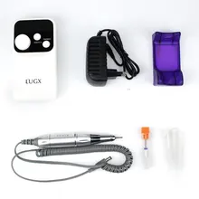 Маникюрный салон 35000 об/мин 18 Вт электрическая дрель для ногтей портативный дизайн для педикюр для ногтей дрель для ногтей набор