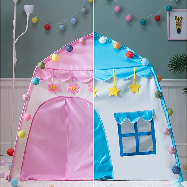 1.3M Children's Indoor and Outdoor Castle Tent Baby Princess Play House Boy Girl Play House Children's Gift Toys For Christmas 4